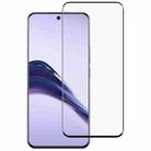 For Realme 13 Pro+ 5G / 13 Pro 5G Full Glue 9H HD 3D Curved Edge Tempered Glass Film(Black) - 1