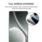 For Realme GT 6T Full Glue 9H HD 3D Curved Edge Tempered Glass Film(Black) - 3