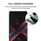 For Xiaomi Poco X7 25pcs Full Glue 9H HD 3D Curved Edge Tempered Glass Film(Black) - 3