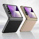 For Huawei Pura X Electroplating Plain Leather Series Shockproof Phone Case(Gold) - 2