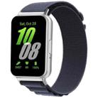 For Samsung Galaxy Fit3 SM-R390 xDfind Nylon Loop Sport Watch Band(Midnight Blue) - 1