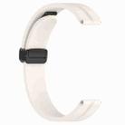 For Xiaomi Smart Band 10 / 9 / 8 / NFC xDfind Folding Buckle Silicone Watch Band(Apricot) - 2
