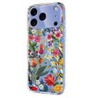 For iPhone 17 Pro Max Flower Pattern Painted TPU Phone Case(lily) - 2