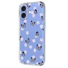 For iPhone 17 Flower Pattern Painted TPU Phone Case(Little Butterfly) - 2