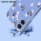 For iPhone 17 Flower Pattern Painted TPU Phone Case(Little Butterfly) - 3