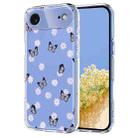 For iPhone 17 Air Flower Pattern Painted TPU Phone Case(Little Butterfly) - 1