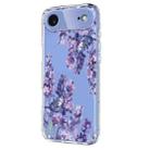For iPhone 17 Air Flower Pattern Painted TPU Phone Case(Wisteria) - 2