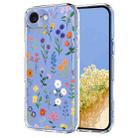For iPhone 16e Flower Pattern Painted TPU Phone Case(Daisy) - 1