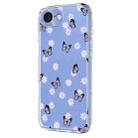 For iPhone 16e Flower Pattern Painted TPU Phone Case(Little Butterfly) - 2