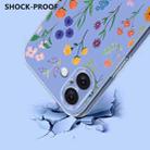 For iPhone 16 Flower Pattern Painted TPU Phone Case(Daisy) - 3