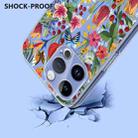 For iPhone 15 Pro Flower Pattern Painted TPU Phone Case(lily) - 3