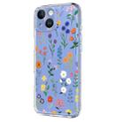 For iPhone 15 Plus Flower Pattern Painted TPU Phone Case(Daisy) - 2