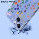 For iPhone 15 Plus Flower Pattern Painted TPU Phone Case(Daisy) - 3
