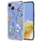For iPhone 14 / 13 Flower Pattern Painted TPU Phone Case(Daisy) - 1