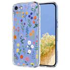 For iPhone SE 2022 / 2020 / 8 / 7 Flower Pattern Painted TPU Phone Case(Daisy) - 1