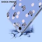 For iPhone SE 2022 / 2020 / 8 / 7 Flower Pattern Painted TPU Phone Case(Little Butterfly) - 3