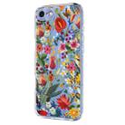 For iPhone SE 2022 / 2020 / 8 / 7 Flower Pattern Painted TPU Phone Case(lily) - 2
