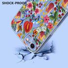 For iPhone SE 2022 / 2020 / 8 / 7 Flower Pattern Painted TPU Phone Case(lily) - 3