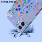 For iPhone 12 mini Flower Pattern Painted TPU Phone Case(Daisy) - 3
