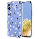 For iPhone 12 mini Flower Pattern Painted TPU Phone Case(Little Butterfly) - 1