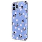 For iPhone 11 Pro Max Flower Pattern Painted TPU Phone Case(Little Butterfly) - 2
