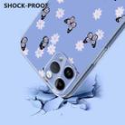 For iPhone 11 Pro Max Flower Pattern Painted TPU Phone Case(Little Butterfly) - 3