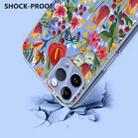 For iPhone 11 Pro Flower Pattern Painted TPU Phone Case(lily) - 3