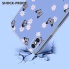 For iPhone X / XS Flower Pattern Painted TPU Phone Case(Little Butterfly) - 3