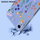 For iPhone XR Flower Pattern Painted TPU Phone Case(Daisy) - 3