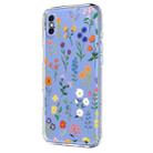 For iPhone XS Max Flower Pattern Painted TPU Phone Case(Daisy) - 2