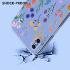 For iPhone XS Max Flower Pattern Painted TPU Phone Case(Daisy) - 3