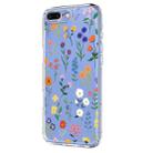 For iPhone 8 Plus / 7 Plus Flower Pattern Painted TPU Phone Case(Daisy) - 2