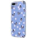 For iPhone 8 Plus / 7 Plus Flower Pattern Painted TPU Phone Case(Little Butterfly) - 2