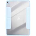 For iPad 10.2 2021 / 2020 / 10.5 2019 Magnetic Detachable Dual-Clasp Acrylic Deformation Leather Tablet Case(Ice Blue) - 3