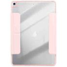 For iPad 10.2 2021 / 2020 / 10.5 2019 Magnetic Detachable Dual-Clasp Acrylic Deformation Leather Tablet Case(Pink) - 3