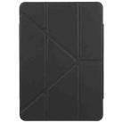 For iPad 10.2 2021 / 2020 / 10.5 2019 Magnetic Detachable Dual-Clasp Acrylic Deformation Leather Tablet Case(Black) - 2