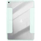For iPad 10.2 2021 / 2020 / 10.5 2019 Magnetic Detachable Dual-Clasp Acrylic Deformation Leather Tablet Case(Baby Green) - 3