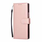 For Samsung Galaxy Z Fold7 5G 3-Card Slots Multifunctional Leather Phone Case(Rose Gold) - 2