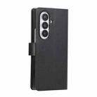 For Samsung Galaxy Z Fold7 5G 3-Card Slots Multifunctional Leather Phone Case(Black) - 3