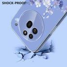 For Nothing Phone 3a Pro Flower Pattern Painted TPU Phone Case(Violet) - 3