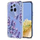 For Nothing Phone 3a Pro Flower Pattern Painted TPU Phone Case(Wisteria) - 1