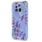 For Nothing Phone 3a Pro Flower Pattern Painted TPU Phone Case(Wisteria) - 2