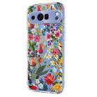 For Google Pixel 9 Pro XL / 10 Pro XL Flower Pattern Painted TPU Phone Case(lily) - 2