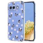 For Google Pixel 9a Flower Pattern Painted TPU Phone Case(Little Butterfly) - 1