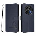 For OPPO A2 Pro 5G / F27 Pro / F27 Pro+ Litter Panda Embossing RFID Leather Phone Case with Lanyard(Blue) - 2