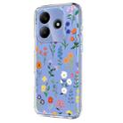 For Redmi Note 14 4G 164.84mm Flower Pattern Painted TPU Phone Case(Daisy) - 2