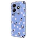 For Redmi Note 14 4G 164.84mm Flower Pattern Painted TPU Phone Case(Little Butterfly) - 2