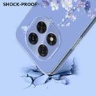 For Redmi Note 14 Pro 4G Flower Pattern Painted TPU Phone Case(Violet) - 3