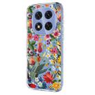 For Redmi Note 14 Pro 4G Flower Pattern Painted TPU Phone Case(lily) - 2
