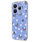 For Redmi Note 14 5G / Poco M7 Pro 5G Flower Pattern Painted TPU Phone Case(Little Butterfly) - 2